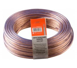 Акустический кабель Belsis 2x0,5мм2 прозрачный, 25м SP4050-25 