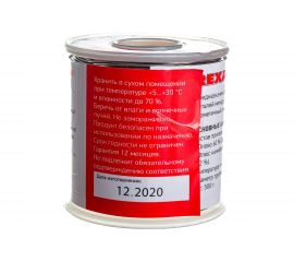 Припой с канифолью (500 гр., 0.8 мм, Sn60/Pb40 Flux 2.2%) REXANT 09-3361 