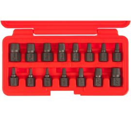 Набор экстракторов 1/8-1/2, 3-14 мм (15 предметов, кейс) JTC 4639 