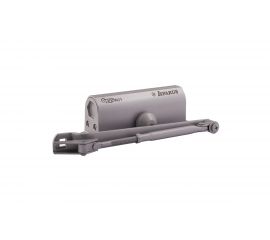 Дверной доводчик с фиксацией НОРА-М Isparus 430F (морозостойкий; от 50 до 110 кг; серый) 18405 