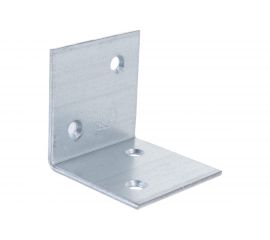 Мебельный уголок с шурупом Невский Крепеж оцинк. 40х40х40х2 мм, 4 шт. 922974 