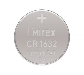 Батарея Mirex, литиевая CR1632 3V 4 шт ecopack 23702-CR1632-E4 