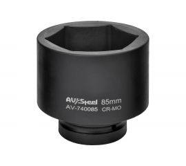 Головка ударная шестигранная (85 мм; 1DR) AV Steel AV-740085 