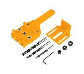 Кондуктор для сверления отверстий + набор аксессуаров 8 предметов WWDL08 DEKO 041-0224 