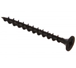 Саморез Качественный Крепеж 3,5х41 потай, крупная резьба, оксид 130 шт 0200365 КЧ 