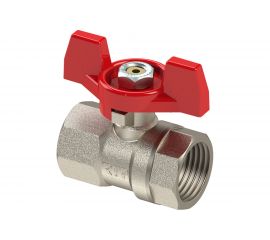 Кран шаровой RTP латунный, вн/вн., PN 25, ручка бабочка, G 3/4 25349 