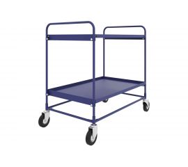 Сервисная двух ярусная тележка RUSKLAD СТ 3 (600x1000) d125мм болтовые 