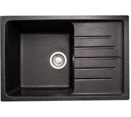 Кухонная мойка GranAlliance GA-41 черный GA-41-308 