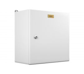 Электротехнический настенный шкаф ЦМО сплошная металлическая дверь серый EMW-400.300.210-1-IP66 