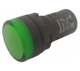 Индикатор светодиодный Briswik АД-22 зеленый 24В AC/DC IP65 