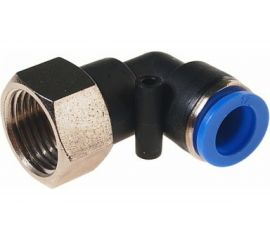 Фитинг угловой для пластиковых трубок (12 мм; 1/2F) ROCKFORCE RF-SPLF12-04 