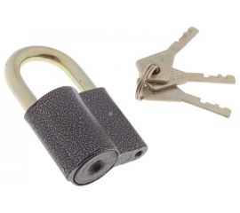 Навесной замок Сималенд 43x70 мм, 3 ключа 622440 