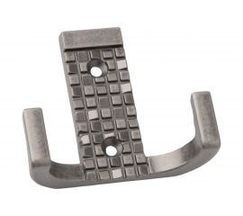 Мебельный крючок KERRON Д70 Ш60 В25, черненый старинный цинк KR 0160 BAZ 