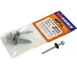 Кровельный саморез VIPкрепеж цинк 4,8/50 3шт 11006 VIP 