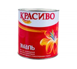 Эмаль Красиво ПФ-115 желтая, банка 2,7 кг 4690417011346 