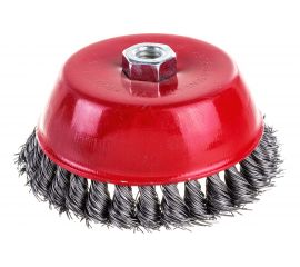 Кордщетка чашечная для УШМ (витая жесткая) 150 мм Профессионал 9633 