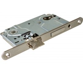 Межкомнатный замок под цилиндр ARMADILLO LH 25-50 SN BOX ригель+защёлка матовый никель 28393 