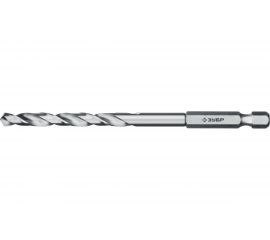 Сверло по металлу ПРОФЕССИОНАЛ (4.2х43х93 мм; класс A; Р6М5; HEX1/4) Зубр 29623-4.2 