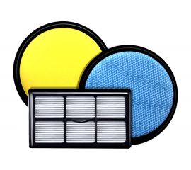 Набор фильтров (выходной HEPA + входной круглый фильтр 2 шт) для пылесосов Centek CT-2521-A 