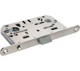 Бесшумная защелка под цилиндр MORELLI цвет-никель 1885P SN 9009452 