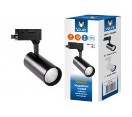 Светодиодный трековый светильник-прожектор Volpe ULB-Q276 15W/4000К BLACK UL-00005936 