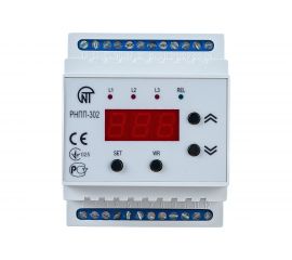 Реле напряжения, перекоса и последовательности фаз Новатек-Электро РНПП-302 3425600302 