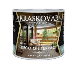 Масло для террас Kraskovar Deco Oil Terrace Белый 2,2 л 1144 