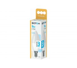 Светодиодная лампа ФОТОН LED B35 9W E14 3000K 23968 