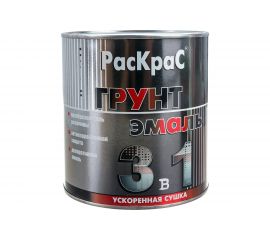 Грунт-эмаль черная ""3 в 1"" РасКрас 2,5 кг 4690417023752 