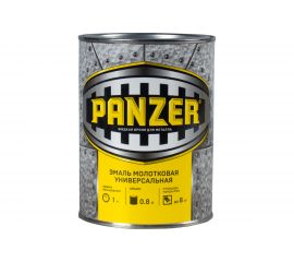 Универсальная молотковая эмаль PANZER античная медь, 0.8 л 219777 
