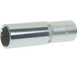 Головка торцевая 12-гранная глубокая (17 мм; 80 мм; 1/2"") ЭВРИКА ER-91510-12 