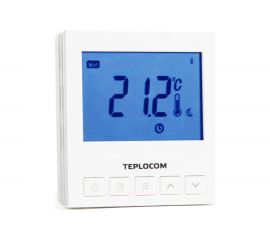 Встраиваемый программируемый комнатный термостат TEPLOCOM Бастион TS-Prog-220/3A 913 