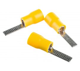 Штифтовая плоская изолированная клемма Nord-Yada с ПВХ манжетой 4-6 кв.мм 907401 