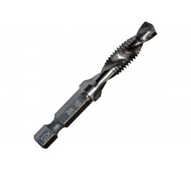 Сверло-метчик М8 (64 мм; HEX 1/4) ПРАКТИКА 775-006 