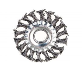 Щетка металлическая для УШМ (100х22 мм; крученая; дисковая) ЕРМАК 656-049 