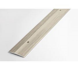 Порог прямой алюминиевый декоративный (37 мм, 1,35 м, Клен беленый) ЛУКА УТ000000172 