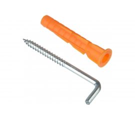 Шуруп-костыль Стройметиз 6,0х75 с унив.дюбелем 10х61, уп.2 шт. европодвес 2930431 