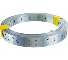 Монтажная перфорированная лента Госкреп оцинк., прямая, 0,55х20, бухта 10 м 13-0019550 