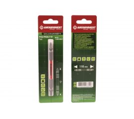 Бита двусторонняя (110 мм; PH2; сталь S2) БОЕКОМПЛЕКТ BPH2-110DOUBLE 