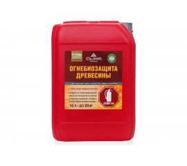 Огнебиозащитная пропитка OLIMP (I категория; красная; 10 л) 29461 