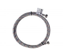 Гибкая подводка для воды Gigant с оплеткой из нержавеющей стали, 1/2""х200 см, г/г P-200-GG 