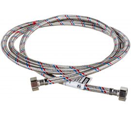 Гибкая подводка для воды Gigant с оплеткой из нержавеющей стали, 1/2""х250 см, г/г P-250-GG 