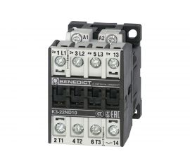 Трехполюсный контактор Benedict K3-22ND10= 24 PN75725 