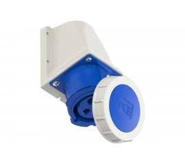 Настенная розетка PCE 32А 230V 1P+N+E IP67 1232-6 