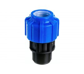 Муфта ПОЛИТЭК с наружной резьбой 20х3/4 53002034 