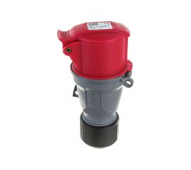 Кабельная розетка ABB Easy&Safe 316EC6, 16А, 3P+E, IP44, 6ч 2CMA102012R1000 