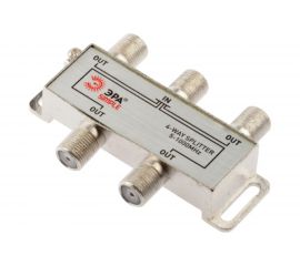 Делитель ЭРА ТВ х 4 под F разъем, 5-1000 МГц, simple DSF03 Б0048322 