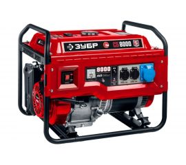 Бензиновый генератор ЗУБР 8000 Вт СБ-8000 
