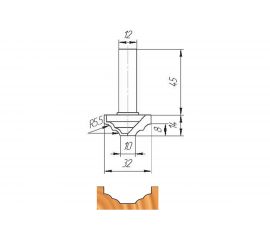 Фреза ФК 0176 МебельДрев 4627198884630 