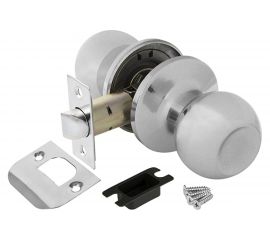 Ручка защелка AJAX 6082 CP-P без фик. хром 39529 